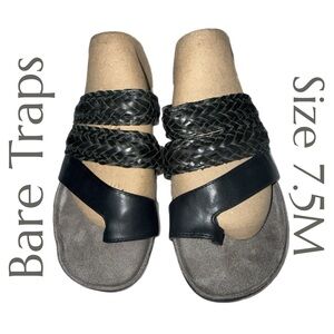BareTraps - Jonelle Sandal - Stylish Comfort - Black - Size 7.5M